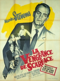 La vengeance de Scarface (RKO, 1957). France 120 x 160.